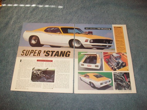 1970 mustang fastback vintage - 1970,
