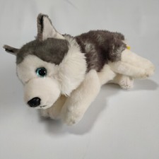 AURORA MIYONI Stuffed Plush Toy SIBERIAN HUSKY Animal Puppy Dog 