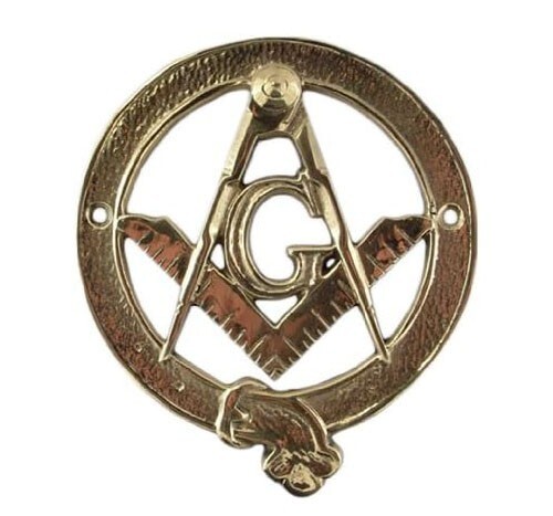 Beautiful brass freemasons - brass,