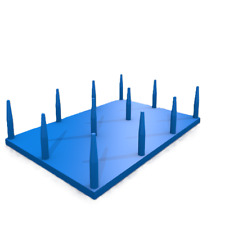 Wheel jig for airbrushing