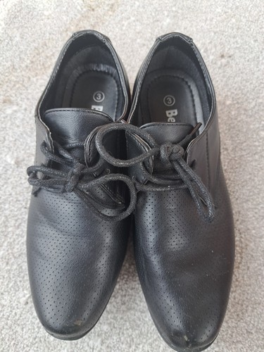 Beckett black smart shoes for - beckett,