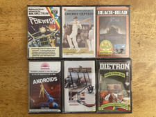 6 ZX Spectrum Games job lot -