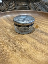 Decorative glass jar pot - decorative, with