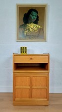 Mid Century Nathan Teak Small Cabinet, Bedside Unit,  Delivery Available 