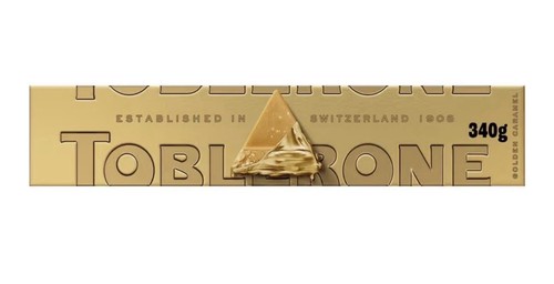 Toblerone golden caramel white - golden,