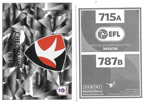Panini efl 2025 - efl,