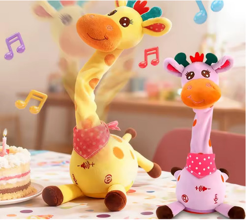 Dancing talking giraffe - dancing,