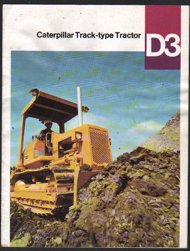 Caterpillar track type - "d3", track-type