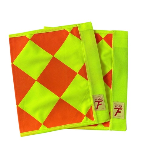Touchline diamond referee flag - touchline,
