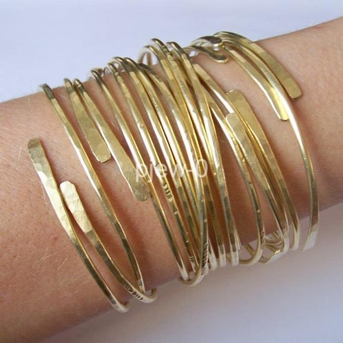 Set bangles solid - set,