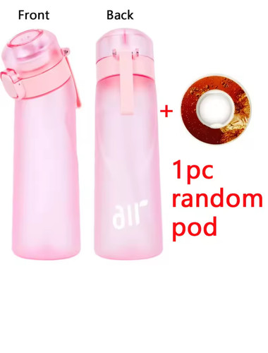Air water bottle with - water,