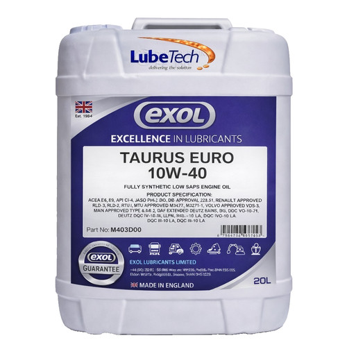 Exol euro 10w40 synthetic - 5&6,