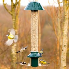 Roamwild PestOff 2.0 Squirrel Proof Large Bird Feeder 2L Mixed/ Sunflower Hearts