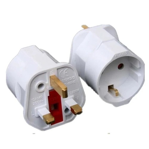 European pin 3 - uk, 3-pin