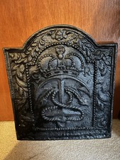 Antique fire back - fire, english