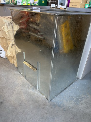 Coal bunker galvanised - bunker,