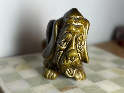 Vintage sylvac ceramic hound - sylvac,