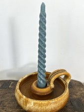 Vintage Studio Pottery Candle