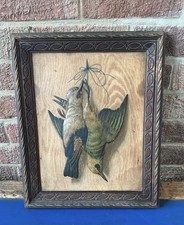 ANTIQUE FRAMED Trompe L'oeil