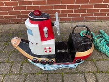 Vintage Amusement Ride Toy Fairground Ride Ship Boat Tug Whittaker Shaw Oldham