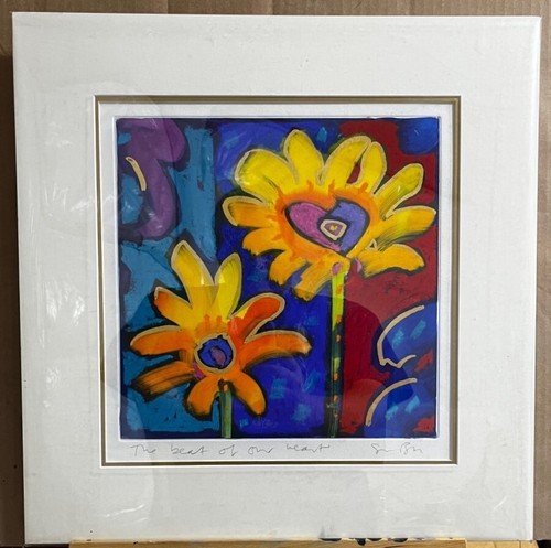 Simon bull original monoprint - simon,