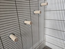 4x Perches & Hook - Cage