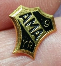 Vtg 1970s 80s AMA 9 YEAR