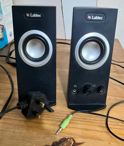 Labtec computer speakers - labtec,