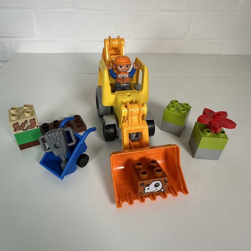 Lego duplo backhoe loader - duplo,
