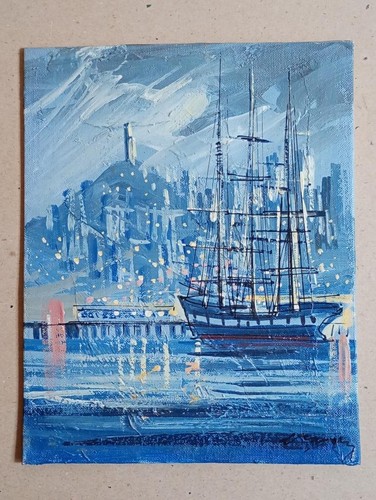 1970s oil painting artist - oil,