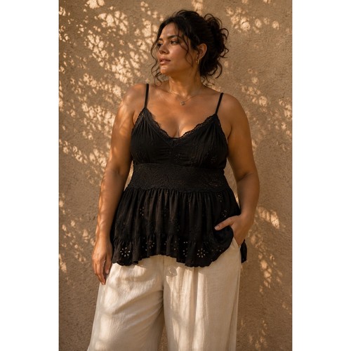 Torrid black eyelet lace trim - torrid,