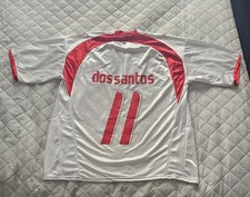 Tunisia Home football shirt 2006 - 2007 #11 Dos Santos Soccer Jersey