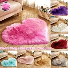 Love Heart Fluffy Rugs Shaggy