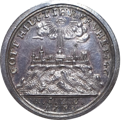 Nurnberg 1730 unc silver - nurnberg,