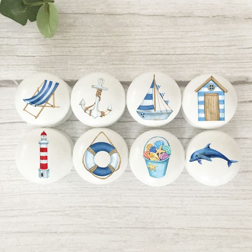 Beach themed drawer knobs - themed,