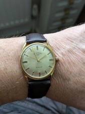 Vintage Gents Rotary Manual Wind Watch GWO 21 Jewels Sale!