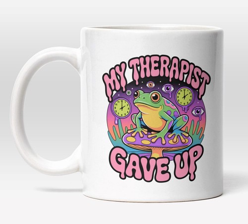 Therapist gave mug - therapist,