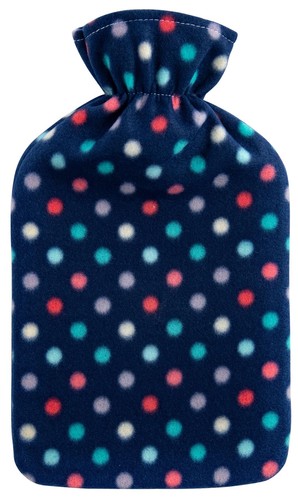 Hot water bottle with cover - hot,