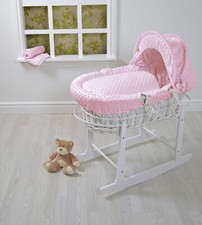 WICKER MOSES BASKET COVERS
