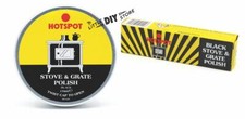 Stove Polish Grate Polish Black for Log Burner Coal Stoves Hotspot 170ml 75ml