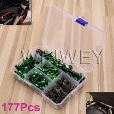 HQ Green Motorcycle Aluminum