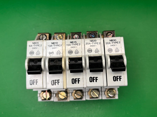 Wylex series type mcb - 2, 5a