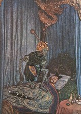 Edmund Dulac Mounted Vintage