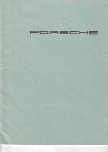 1984 porsche brochure 911 - 1984,