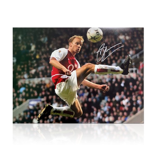 Dennis bergkamp signed arsenal - dennis,