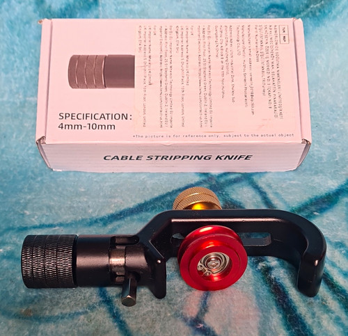Cable stripping knife - cable,