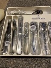 Villery & Boch Notting Hill 8 Setting Cutlery Set Stainless Steel