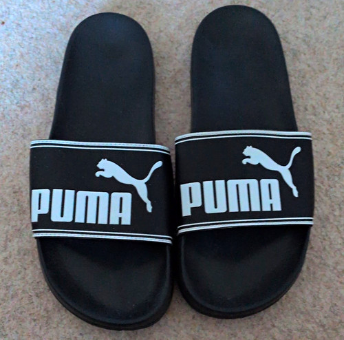 Puma men black slider - men's,