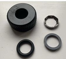 Aqualisa 15mm Outlet Set Black 022602 GENUINE SPARE PARTS