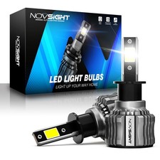 2X NOVSIGHT H3 LED Headlight